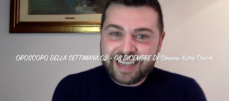 Oroscopo settimana 02 – 08 dicembre 2019